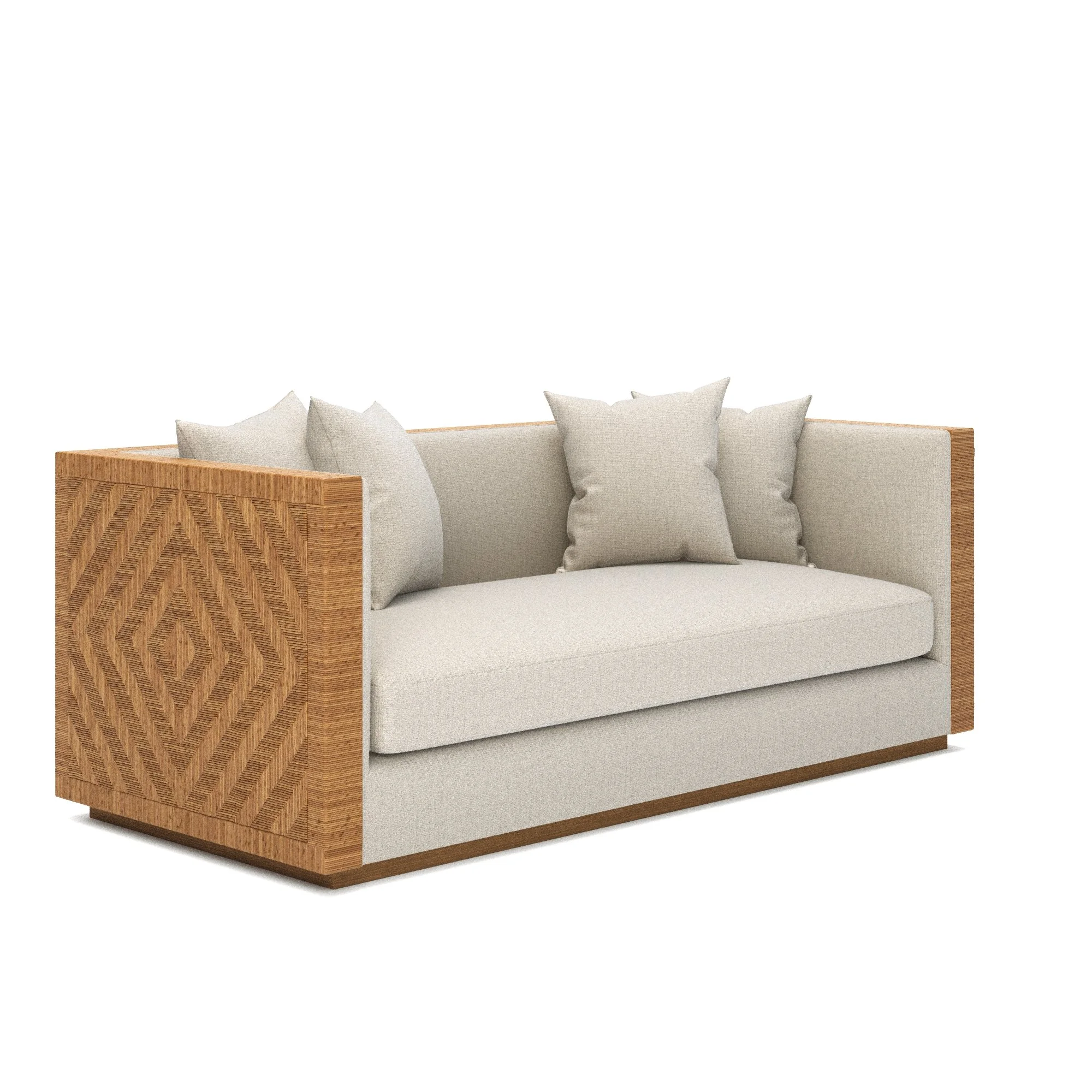 San Miguel Woven Panel Sofa — Alfredo Paredes